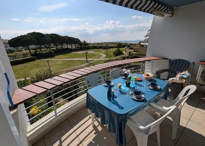 Apartment Sol-y-days Grand Large, Front De Vue Panoramique Jardins Et *